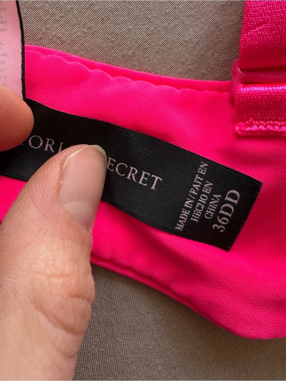 Y2K Era Victoria's Secret "Sexy Little Things" Pink Push-up Bra - Picture 8 of 8